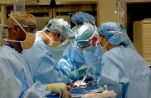 hospital staff in surgery
