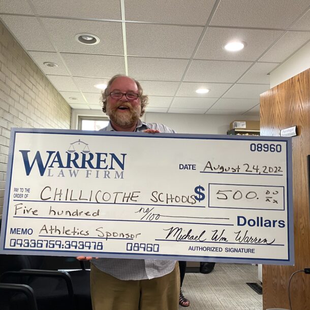 warren law firm donation to schools