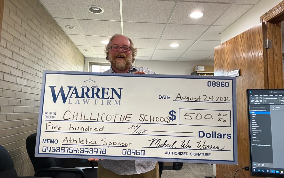 warren law firm donation to schools