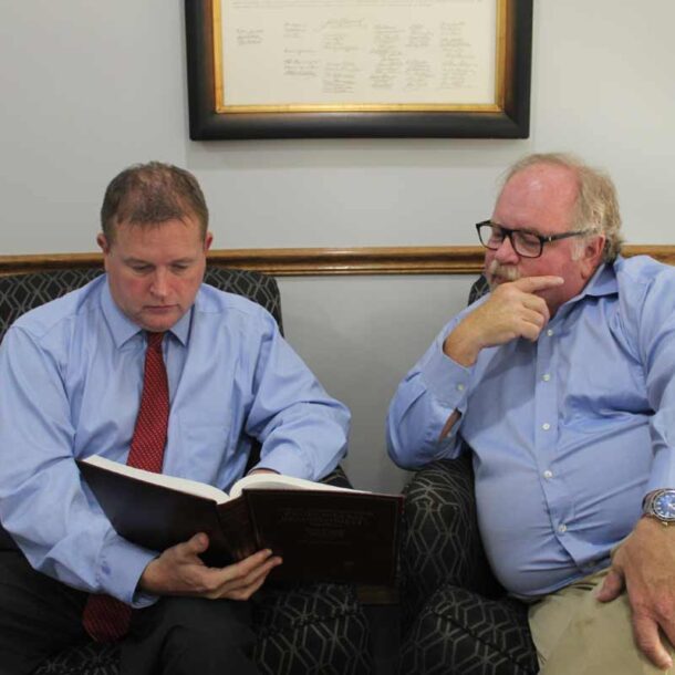 Aaron McHenry meets with Mike Warren